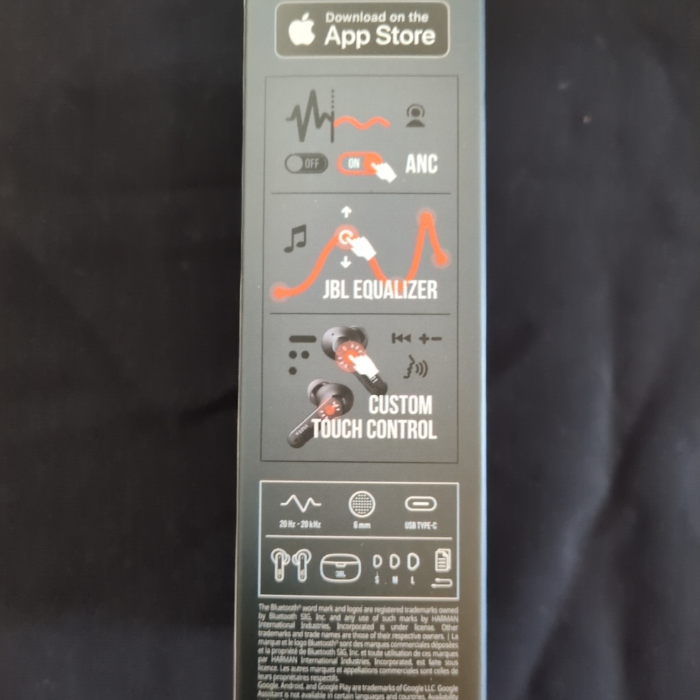 JBL TUNE BEAM zero noise canceling ear buds brand new in box - Picture 3 of 5